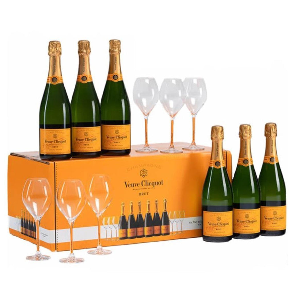 Veuve Clicquot Yellow Label Brut NV( Party set of 6 )$2100