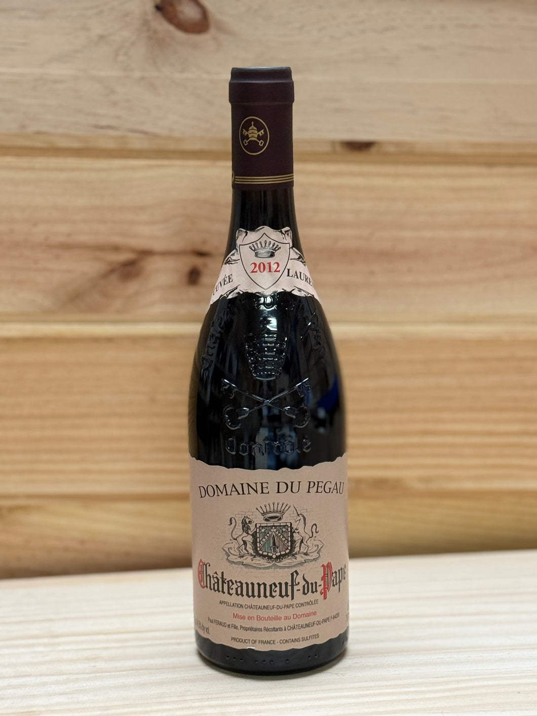 Domaine du Pegau, Chateauneuf-du-Pape Cuvee Laurence 2012- 1 btl  only.