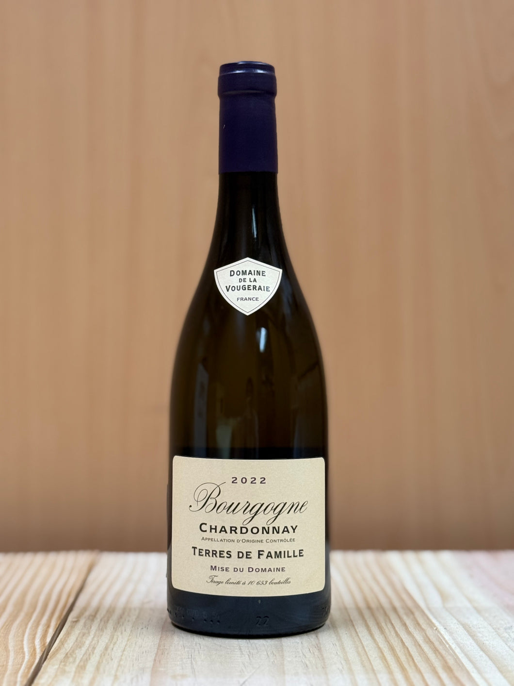 Domaine de la Vougeraie Burgundy Chardonnay Terres de Famille 2022 (6-Bottle-Pack)$280/btl