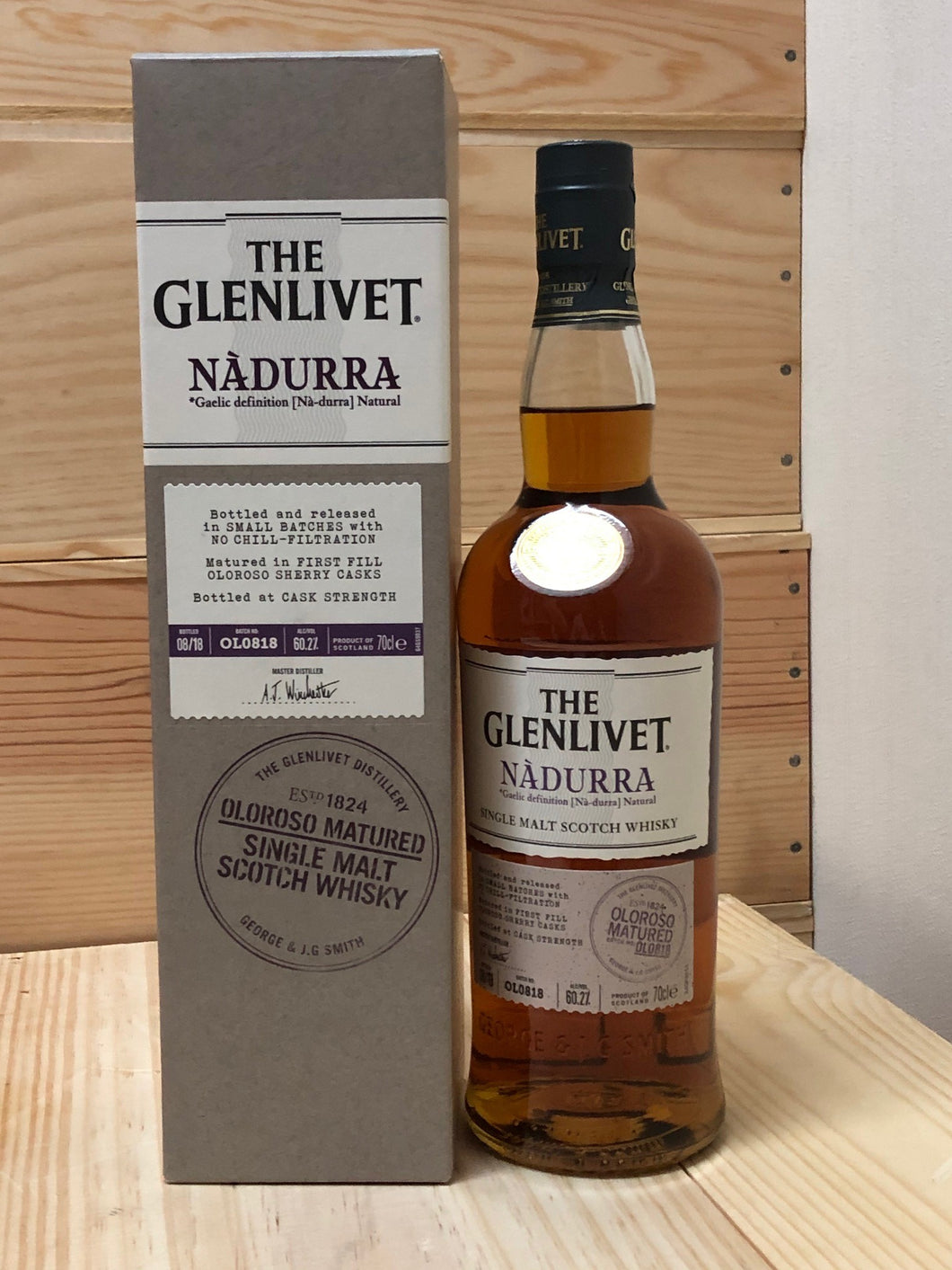 The Glenlivet Nadurra Single Malt Scotch Whisky, Speyside, Scotland